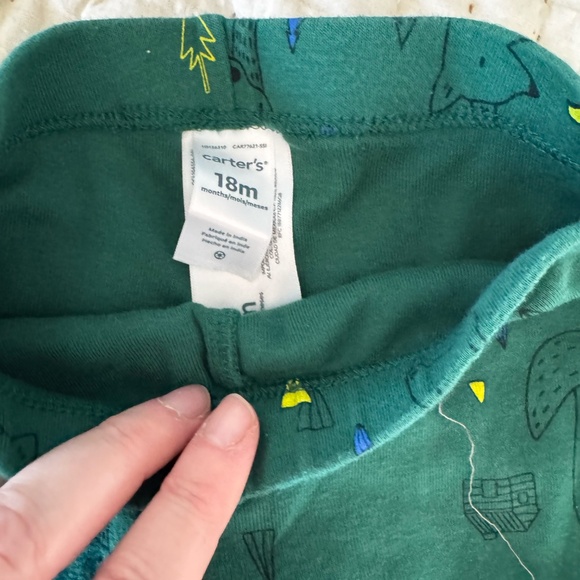 GUC Bundle of Toddler Christmas PJs/Sets, Size 18 Mths., Carter & Jumping Bean - Picture 10 of 10